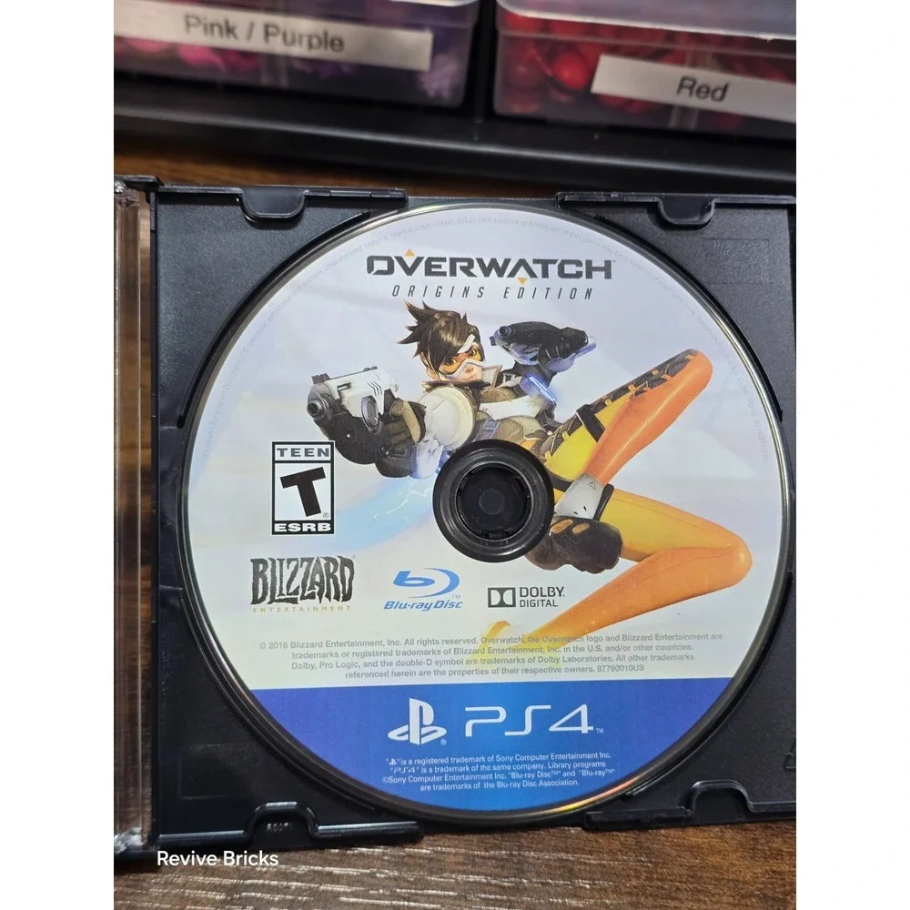 Overwatch Origins Edition (Sony Playstation 4 PS4 2018) Game Only Tested Working